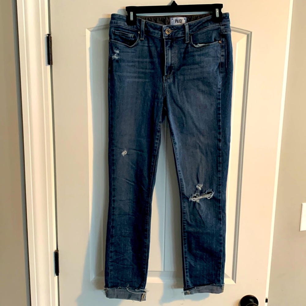 Distressed PAIGE jeans